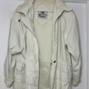 London fog jacket with hoodie size M